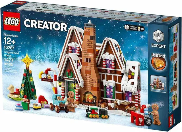 Alt view image 4 of 5 - LEGO Creator Expert Gingerbread House 10267 Building Kit, New 2020 (1,477 Pieces)