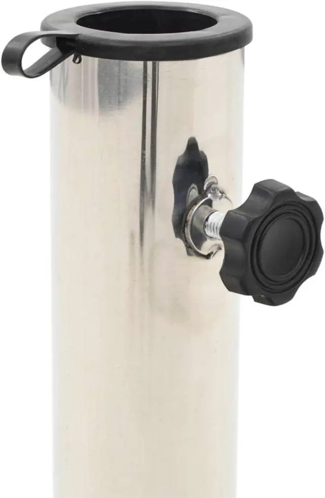 Alt view image 4 of 10 - vidaXL Umbrella Base Patio Umbrella Stand Granite 55.1 lb Rectangular Black