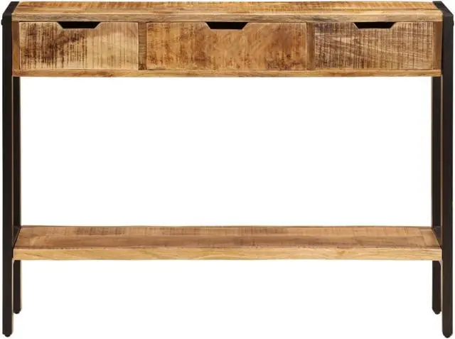 Alt view image 11 of 11 - vidaXL Sideboard with Drawers Console Table Cabinet with Shelf Solid Wood Mango