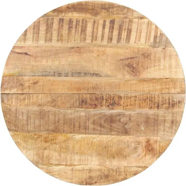 Alt view image 3 of 11 - vidaXL Dining Table 31.5" Rough Mango Wood