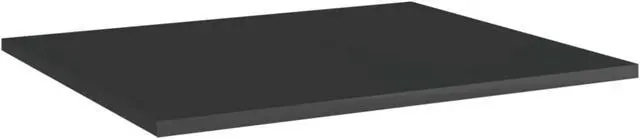 Alt view image 7 of 13 - vidaXL Bookshelf Boards Floating Shelf 8 Pcs High Gloss Black Engineered Wood