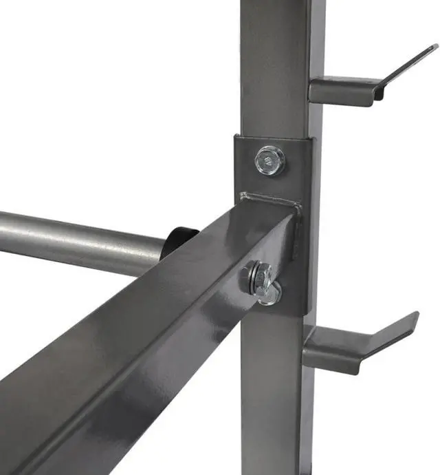 Alt view image 5 of 10 - vidaXL Dumbbell Rack Weight Rack for Beginners and Professional Barbell Shelf