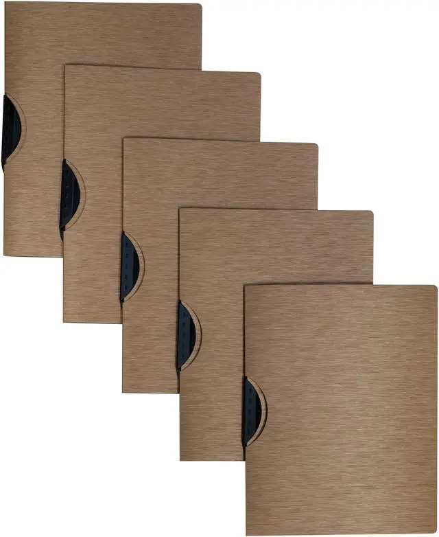 Alt view image 6 of 16 - C-Line Report Cover Swing Clip 9"Wx11-3/4"Lx1-1/4"H 5/PK Bronze 33316