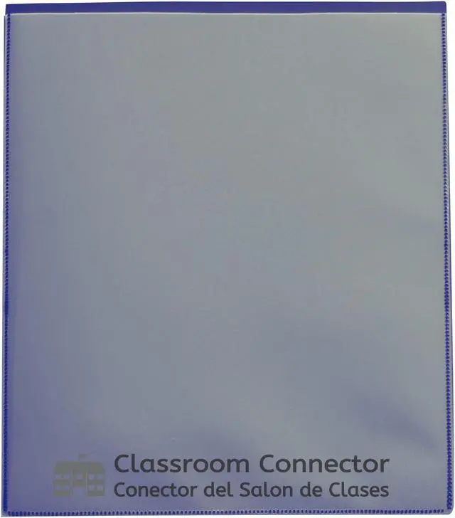 Alt view image 11 of 19 - C-Line Classroom Connector Folders 9"x11-3/4" 25/BX Blue 32005