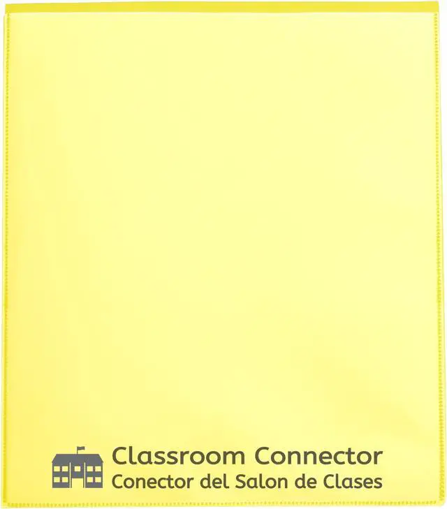 Alt view image 12 of 20 - C-Line Classroom Connector Folders 9"x11-3/4" 25/BX Yellow 32006