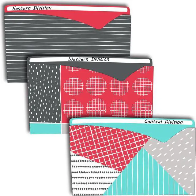Alt view image 5 of 20 - C-Line Write-On Fashion Poly File Jackets Letter Polypropylene Assorted 6/PK