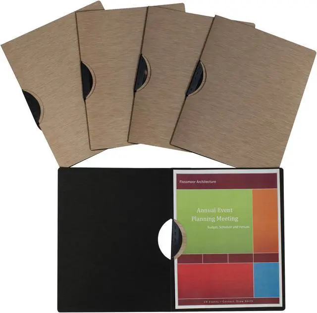 Alt view image 3 of 16 - C-Line Report Cover Swing Clip 9"Wx11-3/4"Lx1-1/4"H 5/PK Bronze 33316