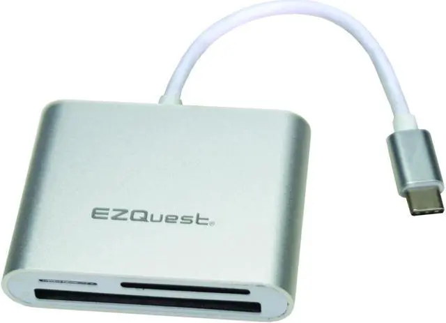 Alt view image 7 of 7 - USB C CARD READER SIL