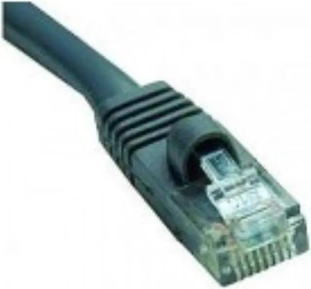 Alt view image 10 of 20 - TRIPP LITE N002-050-GY 50 ft. Cat 5E Gray 350MHz Molded Patch Cable