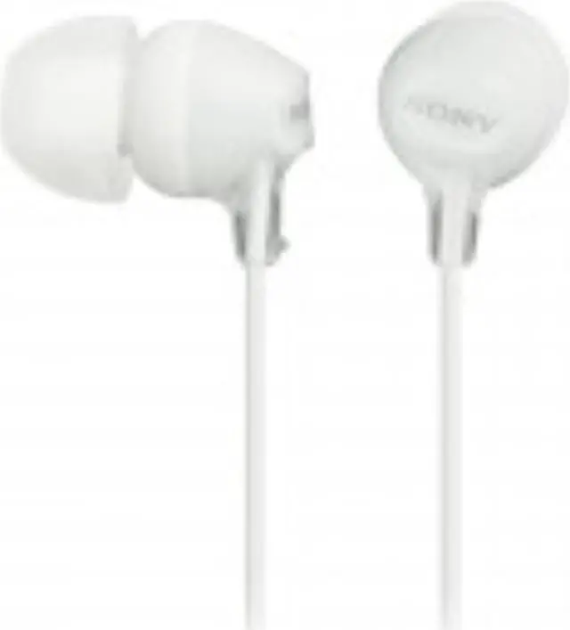 Alt view image 11 of 13 - Sony Fashion Color EX Series Earbuds - Stereo - Mini-phone - Wired - White