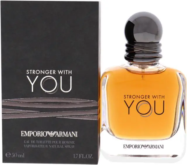 Alt view image 2 of 2 - emporio armani stronger with you for men eau de toilette spray, 1.7 oz