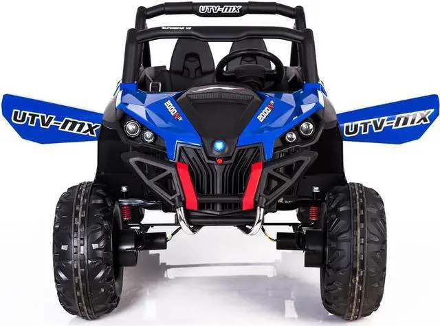 Alt view image 5 of 7 - Mini Moto UTV 4x4 12v Blue (2.4ghz RC)