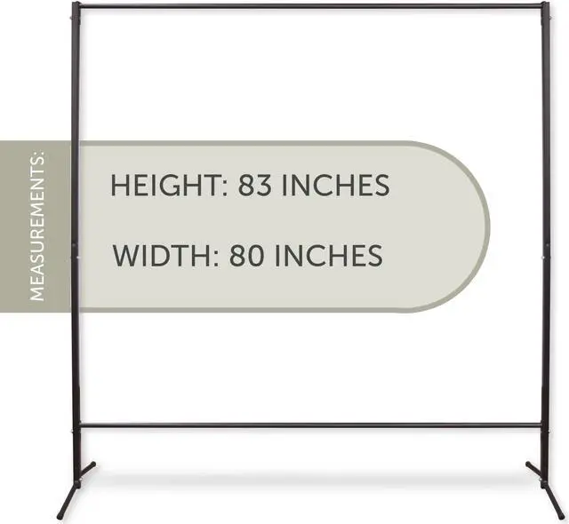 Main image of Multi-Purpose Portable Rod Stand 74" tall, 80" wide