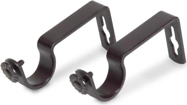 Main image of Heavy Duty 1 inch Wall Bracket - Mahogany