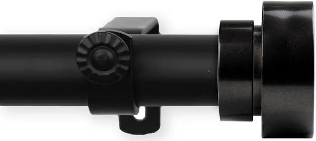 Main image of Brett Curtain Rod 1 inch 160-240 inch - Black