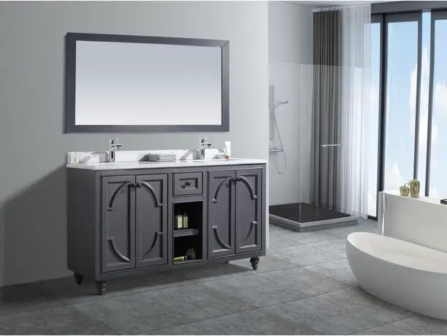 Alt view image 3 of 10 - Odyssey - 60 - Maple Grey Cabinet