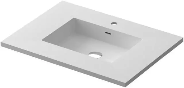 Main image of VIVA Stone 30" Matte White - Solid Surface Countertop