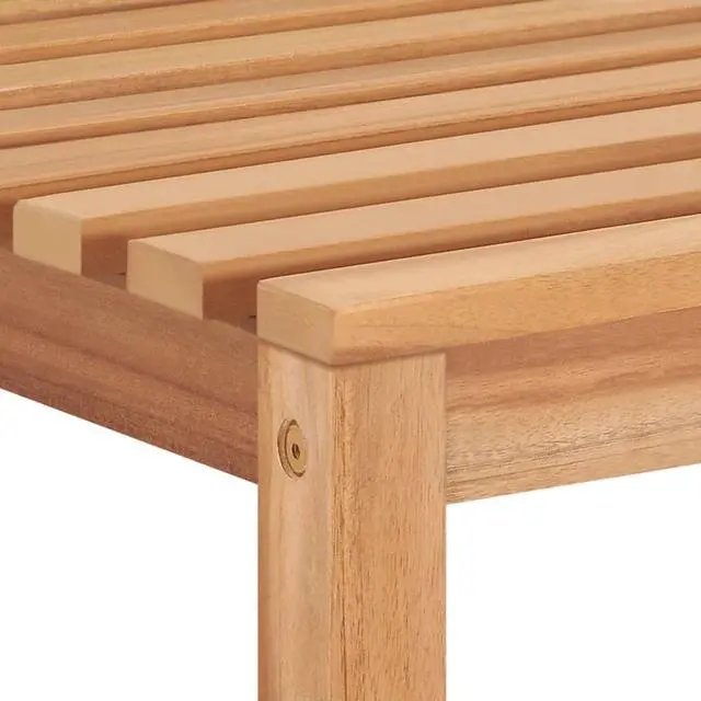 Alt view image 6 of 19 - vidaXL Garden Chairs 2 pcs Solid Teak Wood