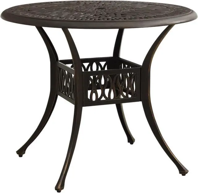 Alt view image 7 of 13 - vidaXL Patio Table Outdoor Dining Table Garden Porch Furniture Cast Aluminum