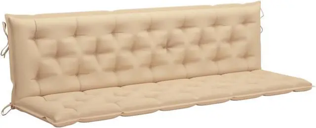 Main image of vidaXL Cushion for Swing Chair Beige 78.7" Fabric Garden Seating Throw Pillow