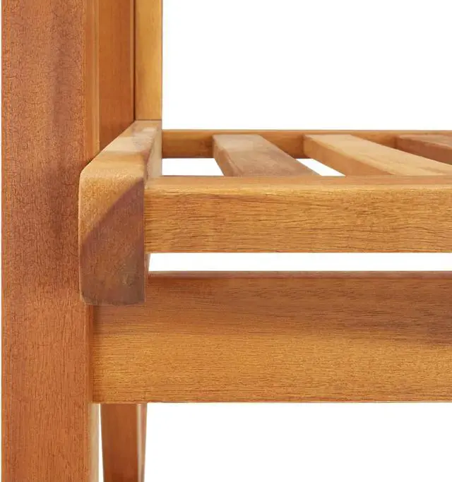 Alt view image 13 of 13 - vidaXL Rocking Chair Outdoor Rocking Chair for Garden Balcony Solid Wood Acacia