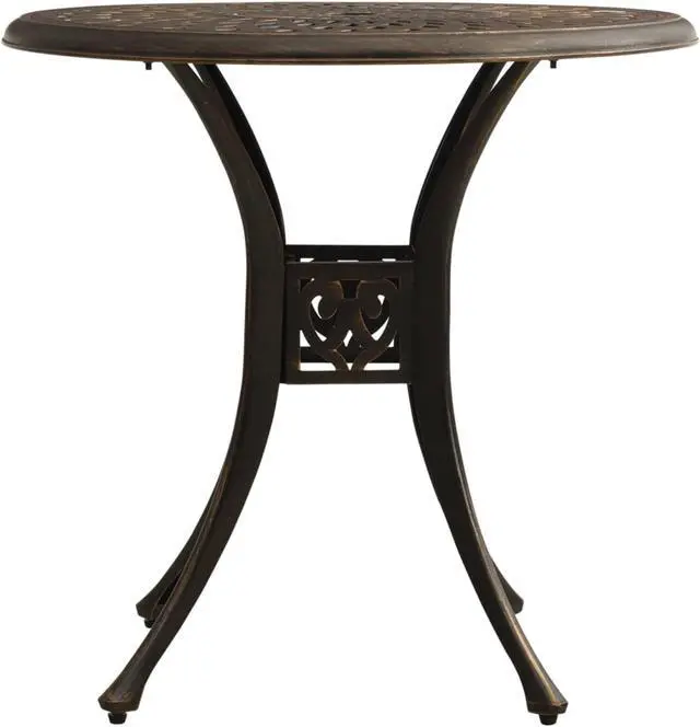 Alt view image 8 of 13 - vidaXL Patio Table Outdoor Dining Table Garden Porch Furniture Cast Aluminum