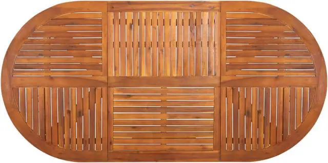 Alt view image 10 of 13 - vidaXL Outdoor Dining Table Garden Patio Table for Front Porch Solid Acacia Wood