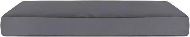 Alt view image 3 of 20 - vidaXL Chair Cushion Outdoor Pallet Cushion Seat Pad Anthracite Oxford Fabric