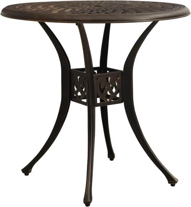 Alt view image 7 of 13 - vidaXL Patio Table Outdoor Dining Table Garden Porch Furniture Cast Aluminum