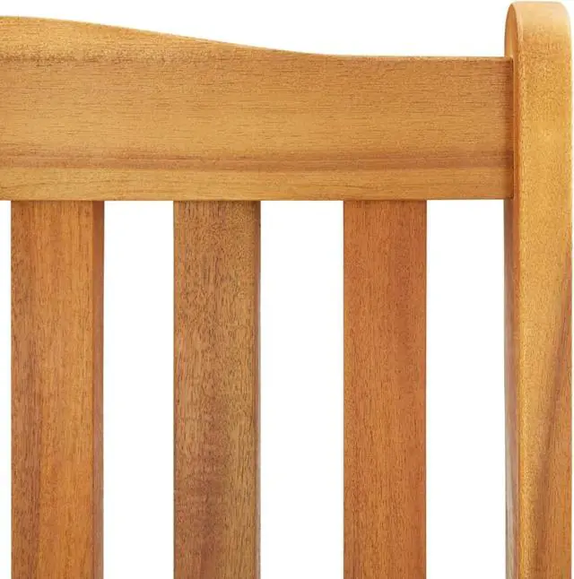 Alt view image 12 of 13 - vidaXL Rocking Chair Outdoor Rocking Chair for Garden Balcony Solid Wood Acacia