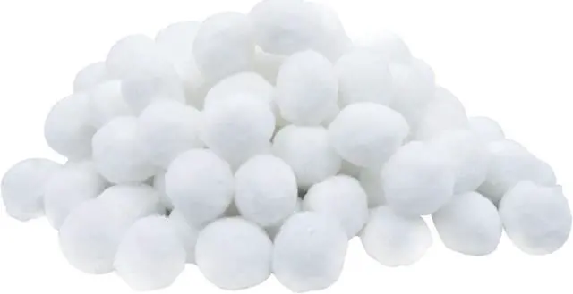 Alt view image 6 of 8 - vidaXL Pool Filter Balls Filter Balls for Sand Filter Pool Filter Media Balls