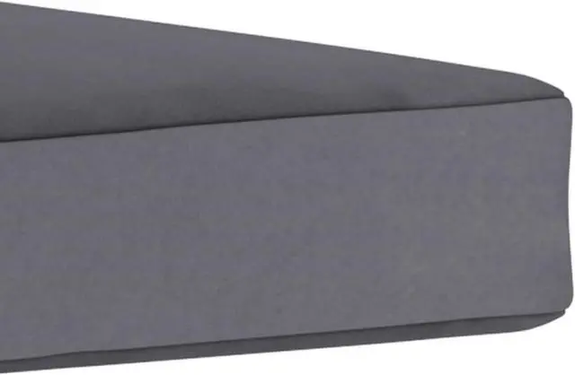 Alt view image 4 of 20 - vidaXL Chair Cushion Outdoor Pallet Cushion Seat Pad Anthracite Oxford Fabric