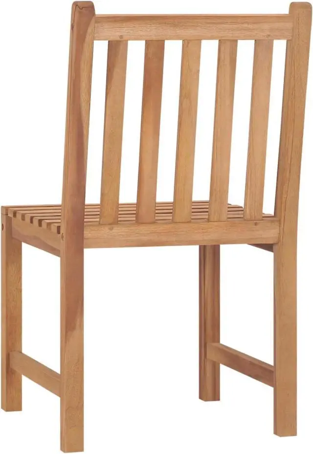 Alt view image 5 of 19 - vidaXL Garden Chairs 2 pcs Solid Teak Wood