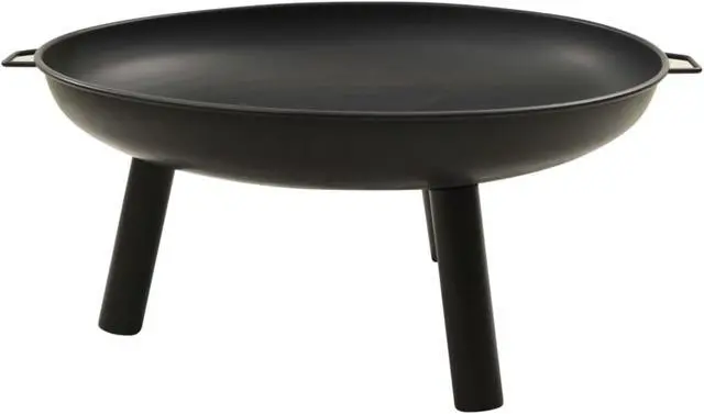 Alt view image 7 of 15 - vidaXL Fire Pit Fireplace for Camping Picnic Firebowl Outdoor Patio Steel