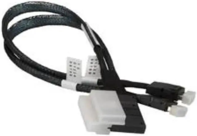 Alt view image 3 of 8 - Supermicro Slimline Sas X8 La To 2x Oculink X4 Int 28cm 34awg Rohs