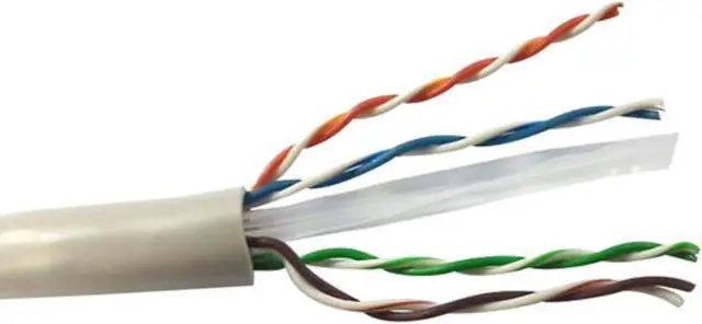 Alt view image 3 of 3 - VCOM NC614-1000-BLACK  NC614-1000-BLACK 1000ft Cat6 UTP Cable (Black)