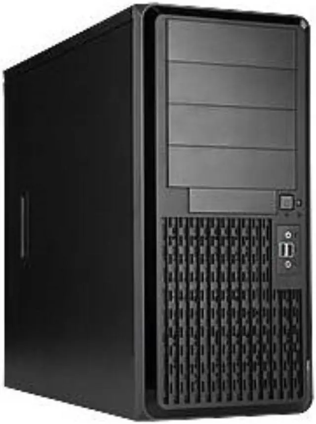 Alt view image 5 of 11 - IN WIN IW-PE689.U3 Entry Pedestal Atx Mid Tower case 4/1/(5) Bays USB 3.0 Audio Black No Power Supply Audio