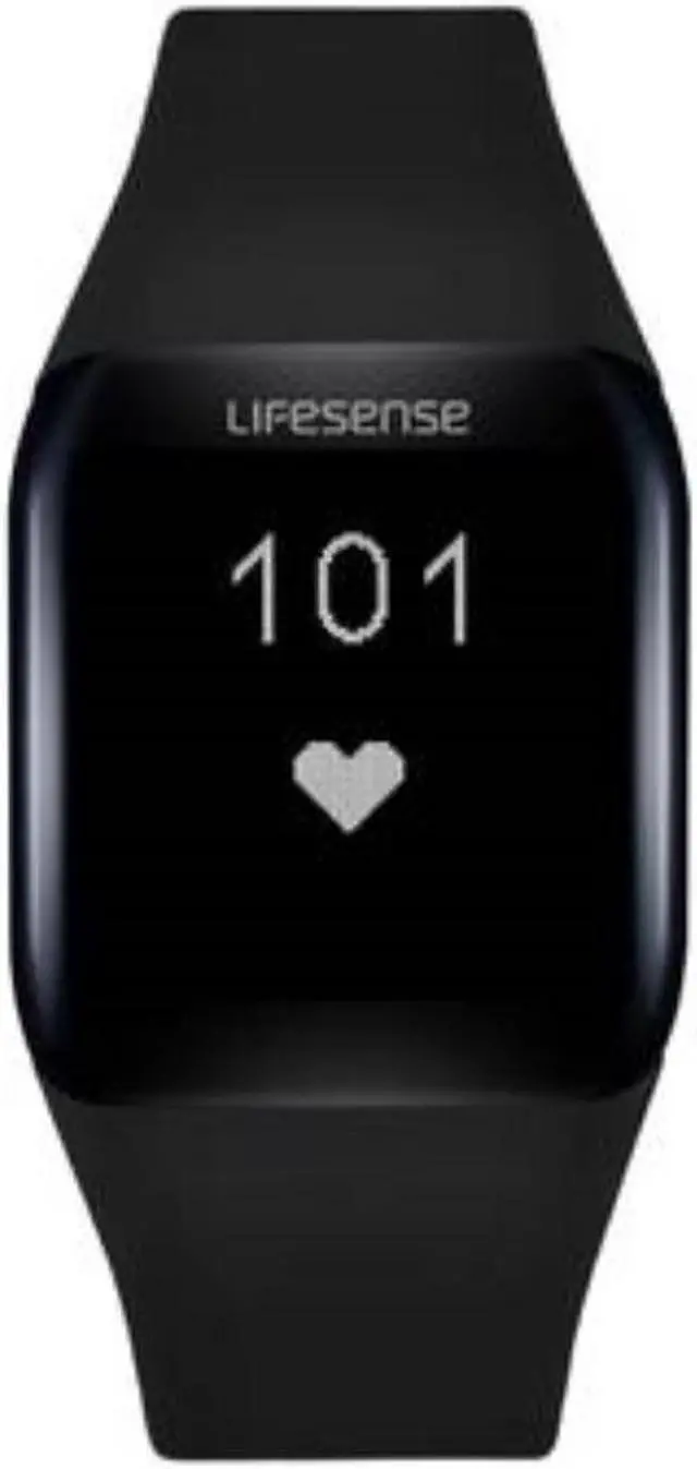 Alt view image 3 of 3 - Lifesense WB-LSWATCH Smart Watch (Black)