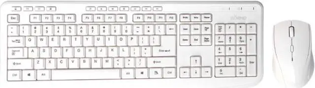 Alt view image 4 of 6 - Bornd M610 Water Resistant 2.4GHz 104-Key Wireless Multimedia Keyboard & Mouse