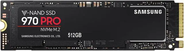 Alt view image 10 of 12 - SAMSUNG 970 PRO M.2 2280 512GB PCIe Gen 3.0 x4, NVMe 1.3 V-NAND 2-bit MLC Internal Solid State Drive (SSD) MZ-V7P512E