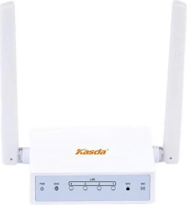 Alt view image 5 of 10 - Kasda KW5515 11N 300M WiFi Router w/ 2x External 3dBi Antennas