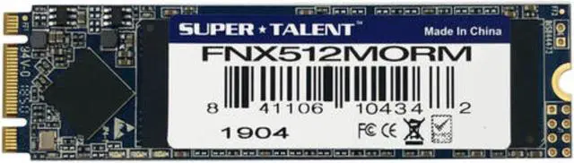 Alt view image 4 of 6 - Super Talent NGFF DX3 512GB M.2 SATA3 Solid State Drive (TLC)
