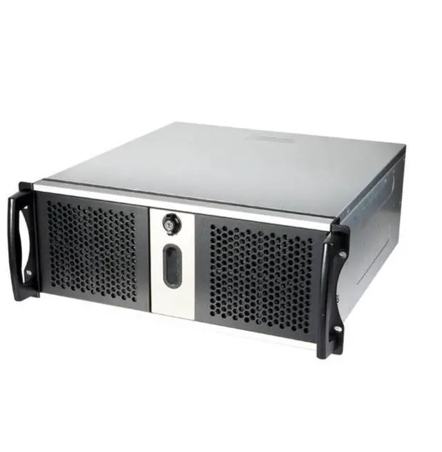 Alt view image 6 of 7 - CHENBRO RM42300-F1 Black Steel / Plastic 4U Rackmount Server Case 3 External 5.25" Drive Bays