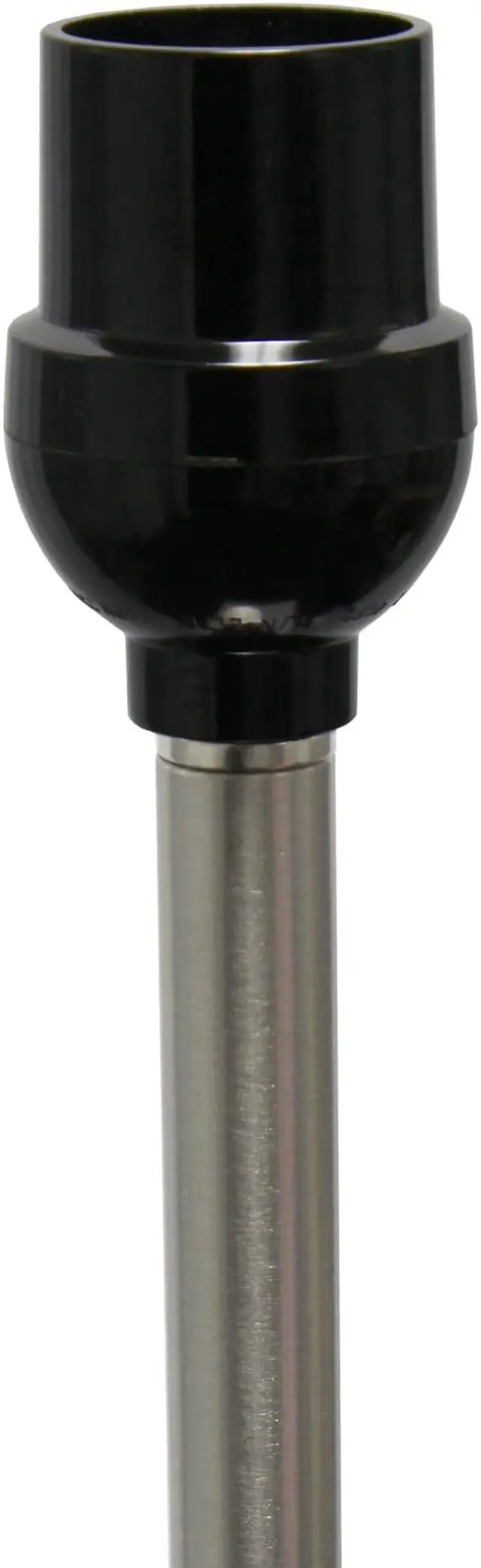 Alt view image 5 of 20 - Simple Designs Brushed NIckel Drum Shade Floor Lamp, Gray