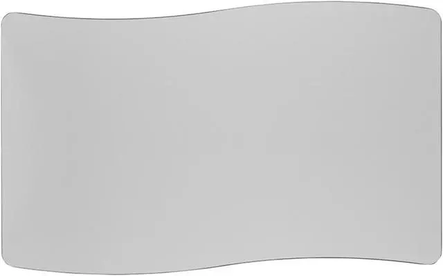 Alt view image 4 of 11 - 28"W x 47.5"L Rectangular Wave Flexible Collaborative Grey Thermal Laminate Activity Table - Standard Height Adjustable Legs