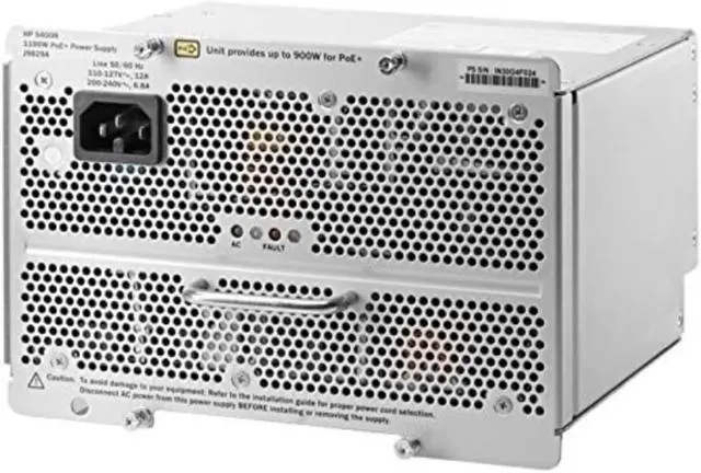 Alt view image 7 of 16 - Hpe 5400R 1100W Poe+ Zl2 Power Supply