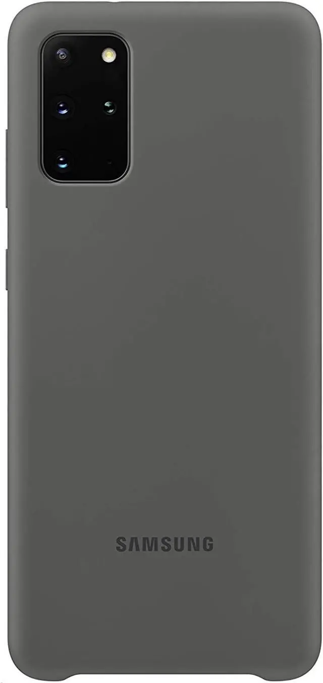 Main image of Samsung Genuine Silicone Cover For Galaxy S20+ S20+5G Gray EF-PG985TJEGUS