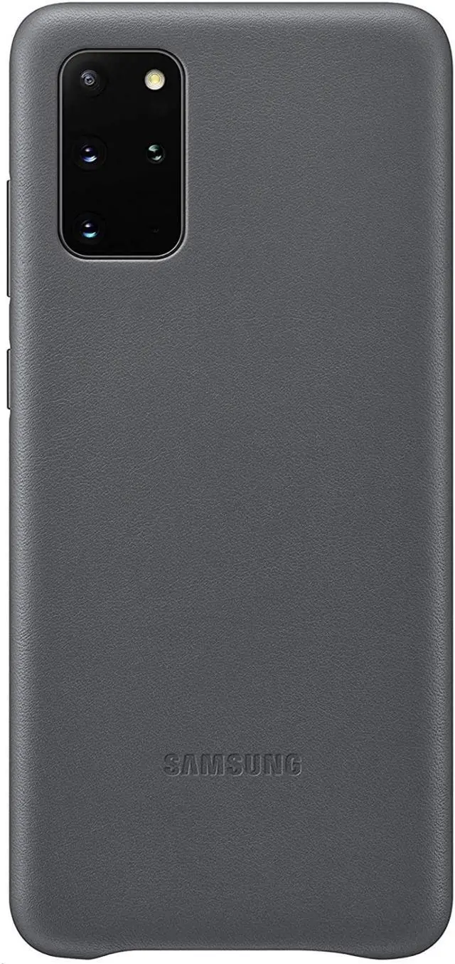 Alt view image 5 of 9 - Samsung Leather Cover for Galaxy S20 Plus - Gray
