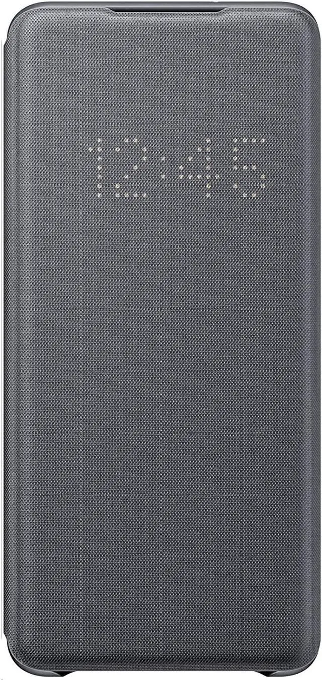 Main image of Samsung Genuine Smart LED Wallet Cover For Galaxy S20+ Plus Case Gray EF-NG985PJEGUS