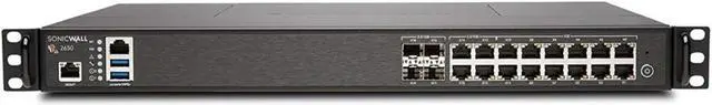 Alt view image 11 of 16 - SonicWall 01-SSC-1995 NSA 2650 Secure Upgrade Plus Advanced Edition 2Yr